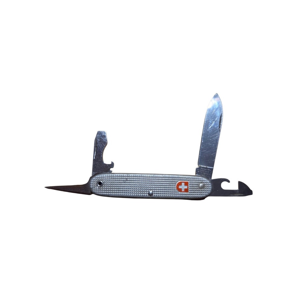 Victorinox SOLDIER Swiss Army Knife - Alox - Silver - 93mm - 1983